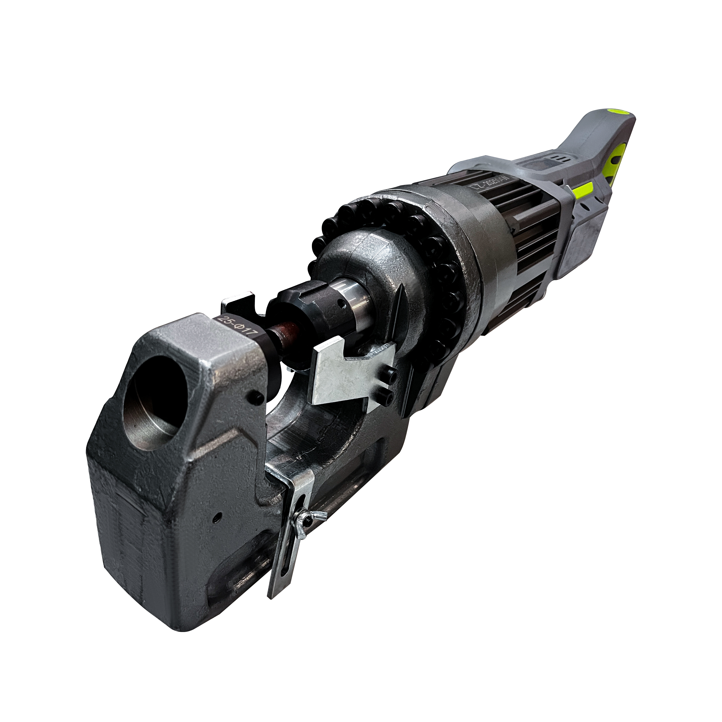 铁吉士 锂电式电动液压冲孔机 两电一充 套高清大图