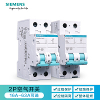 西门子(SIEMENS)2P空气开关微型断路器 2P C32A