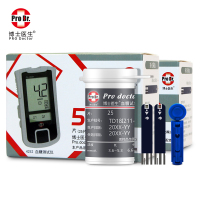 博士医生（Prodoctor）TD4252血糖试纸 家用50支瓶装 适用于TD4252血糖仪 医用级品质 送等量采血针