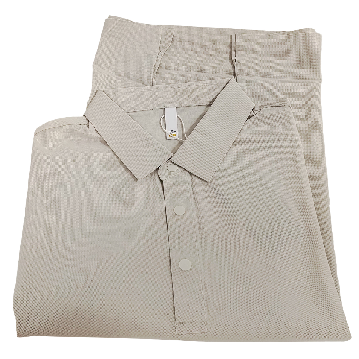 鸽护 广告衫 抗皱杏色 件高清大图