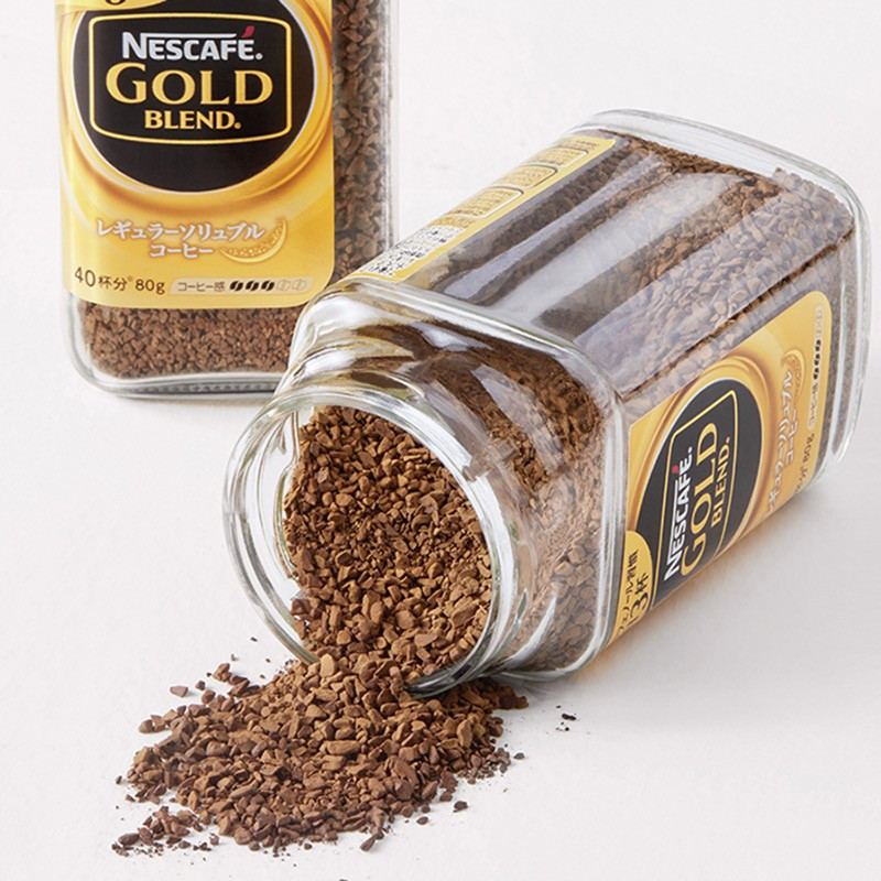 雀巢(Nestle) 金牌 速溶黑咖啡粉 甄选原味 80克