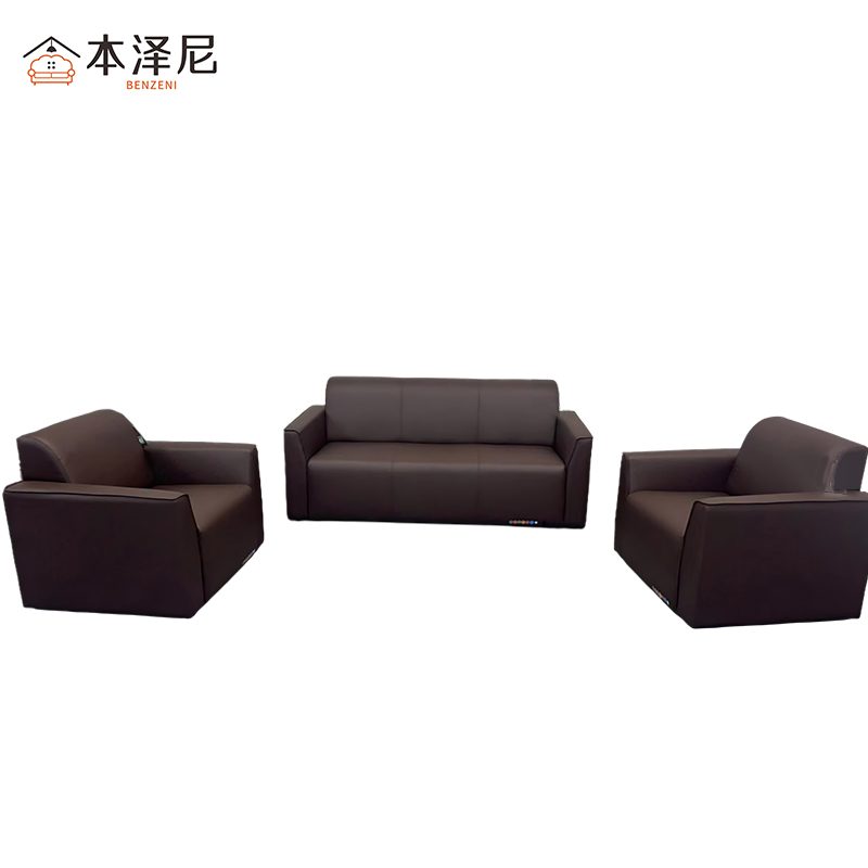 本泽尼 办公沙发(1+1+3) HTGH-XP113 1830*800*780mm 套高清大图