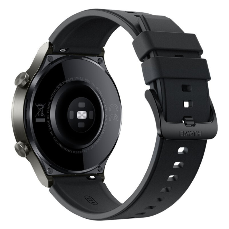 华为(HUAWEI) WATCH GT 2 Pro 智能手表 VID-B19 星云灰 灰棕色真皮表带套件