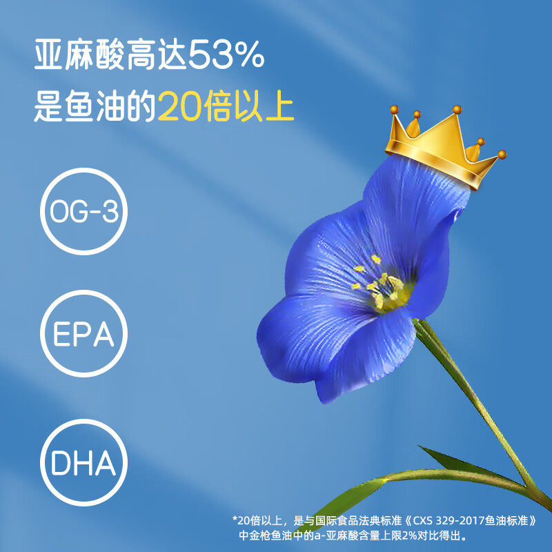 克莉娜 亚麻籽油750ML高清大图