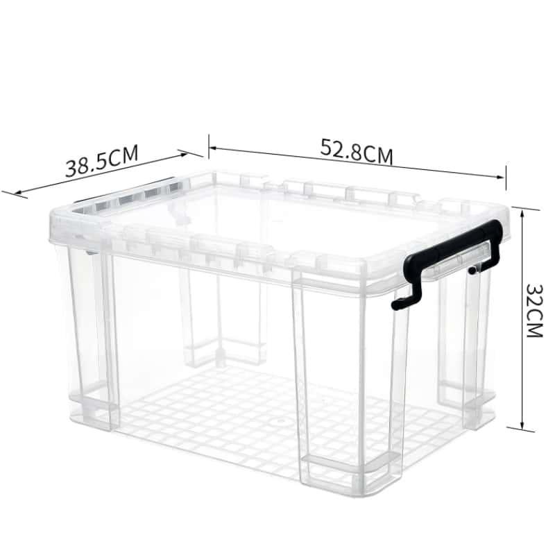 依韵珂透明储物箱52.8*38.5*32cm个高清大图