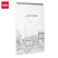 得力(deli)73633素描本-8K-380mmx260mm/40页-(混)【2本】