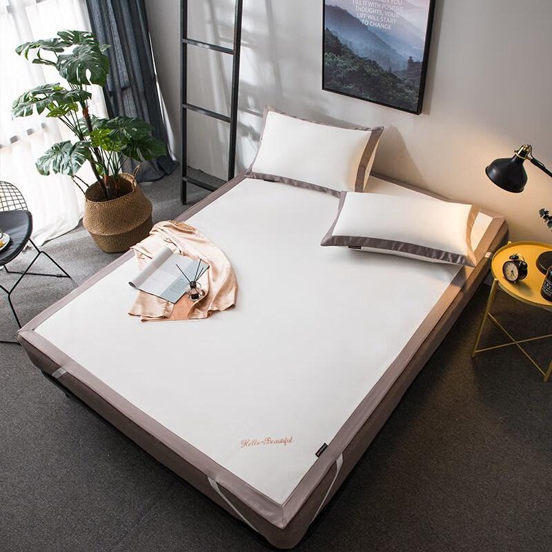 伊伊爱 XZ-8BS-06 180*200cm 5D冰感丝软席 三件套 凉席 1.00 件/套 (计价单位:套) 白色