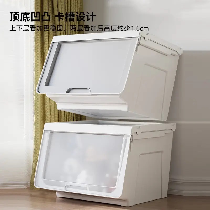 翻盖收纳箱高清大图