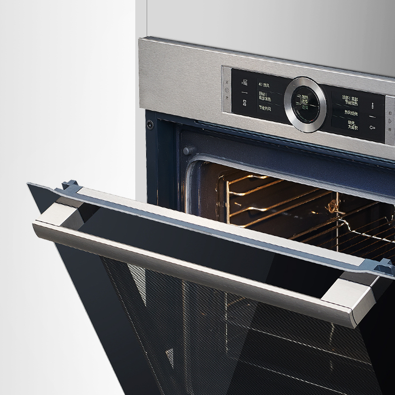 BOSCH/博世 HBG636BS1W 进口4D热风烘焙导航13种加热嵌入式电烤箱