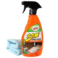 龟牌（Turtle Wax）国产大力橙汽车内饰清洗剂皮革塑料顶棚皮革真皮座椅强力去污泡沫清洁神器