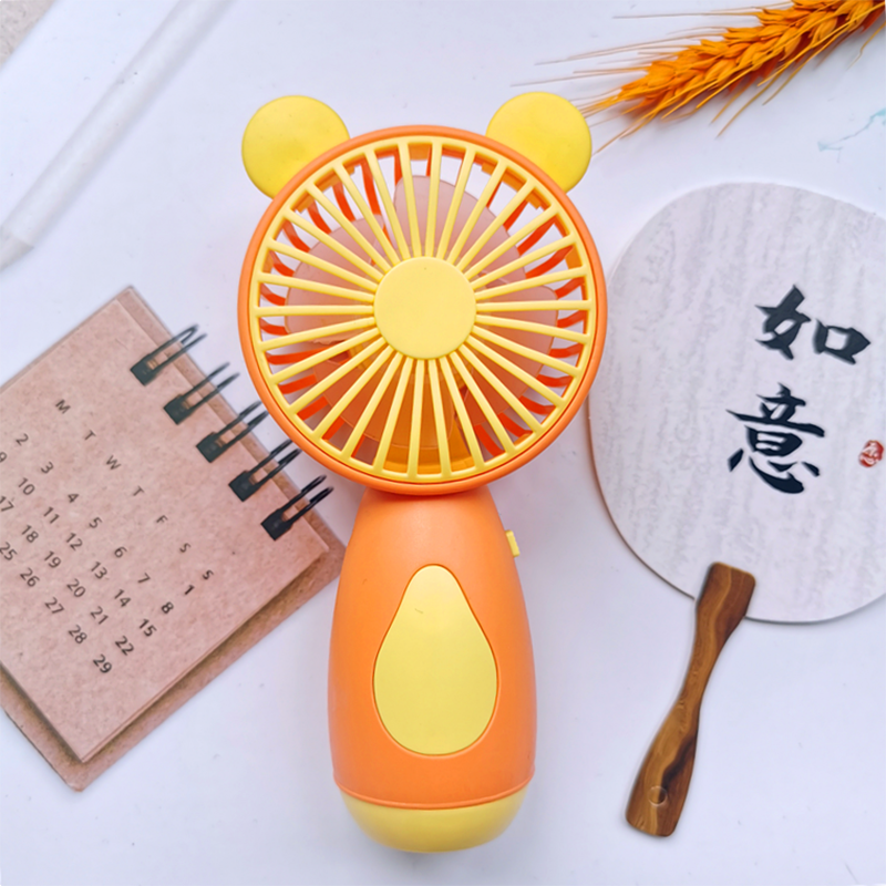 手持小风扇 便携电风扇可爱卡通高清大图