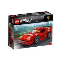LEGO乐高超级赛车系列75890法拉利F40198颗粒7岁以上玩具