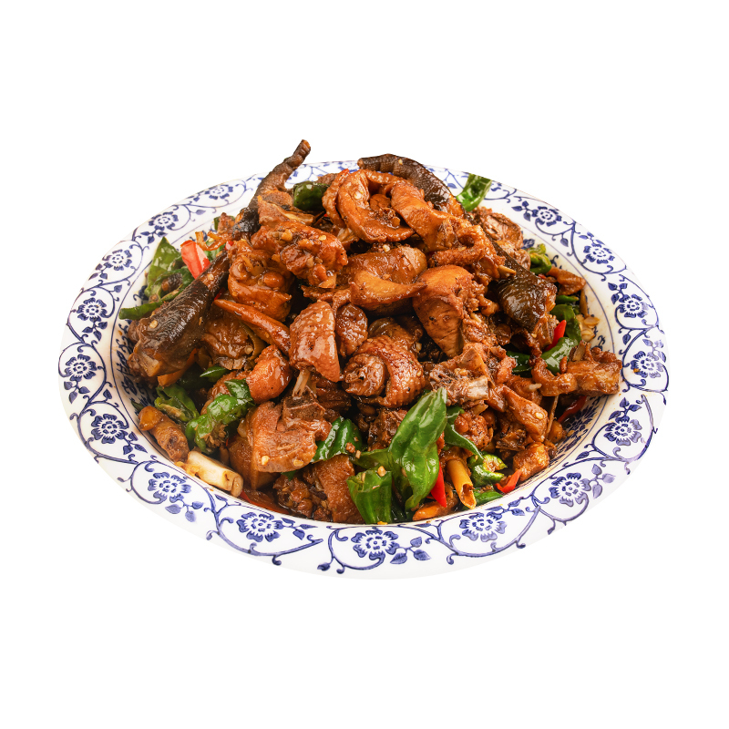 嘉和名宴山东枣庄特产辣子鸡当天现杀现炒500g顺丰500g