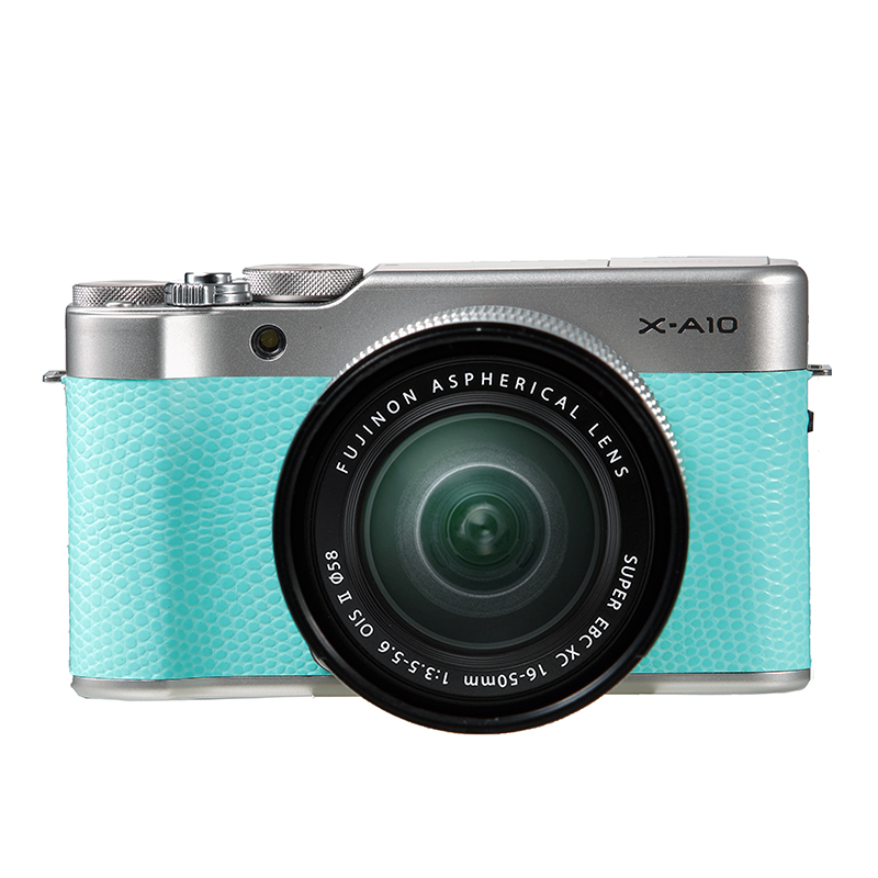 富士(FUJIFILM)X-A10 (XC16-50MM)薄荷绿 单镜头套装 有效像素1630万 富士微单 XA10