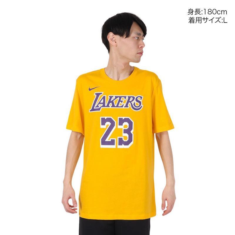 Nike洛杉矶湖人队风靡休闲男装NBA球星同款T恤