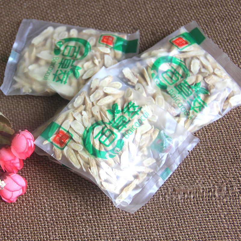 百草萃甘肃精挑中片无硫黄芪片 25g*1小包