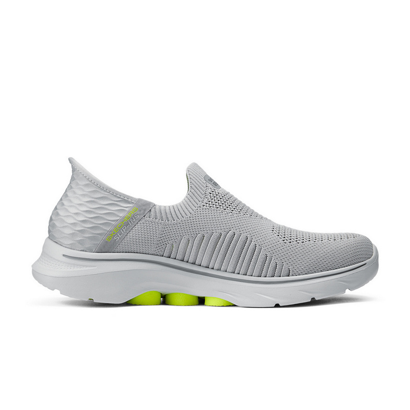斯凯奇(Skechers)2024男舒适百搭日常户外板鞋休闲鞋216552/GRY