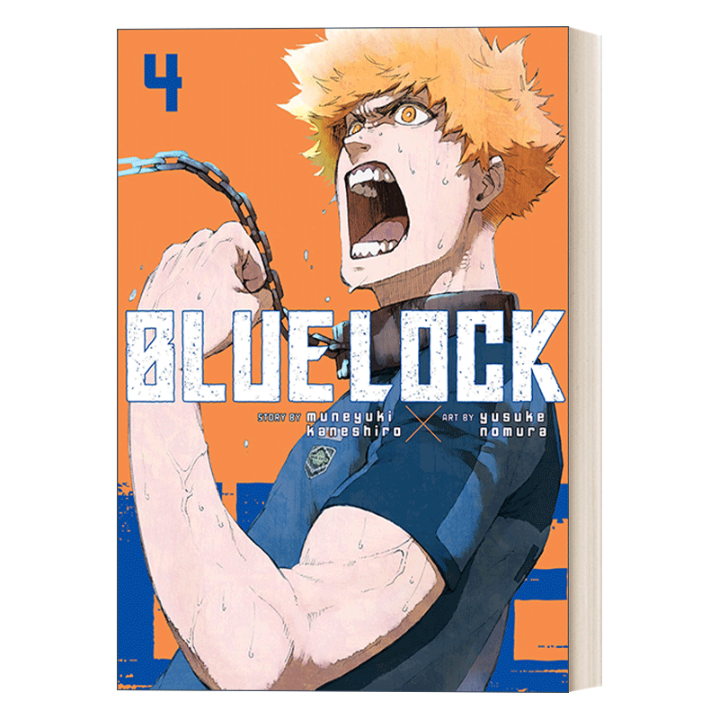 蓝色监狱系列11 [正版]蓝色监狱系列1 英文原版 Blue Lock 1 同名日本动漫 足球体育漫画 Muneyuki高清大图