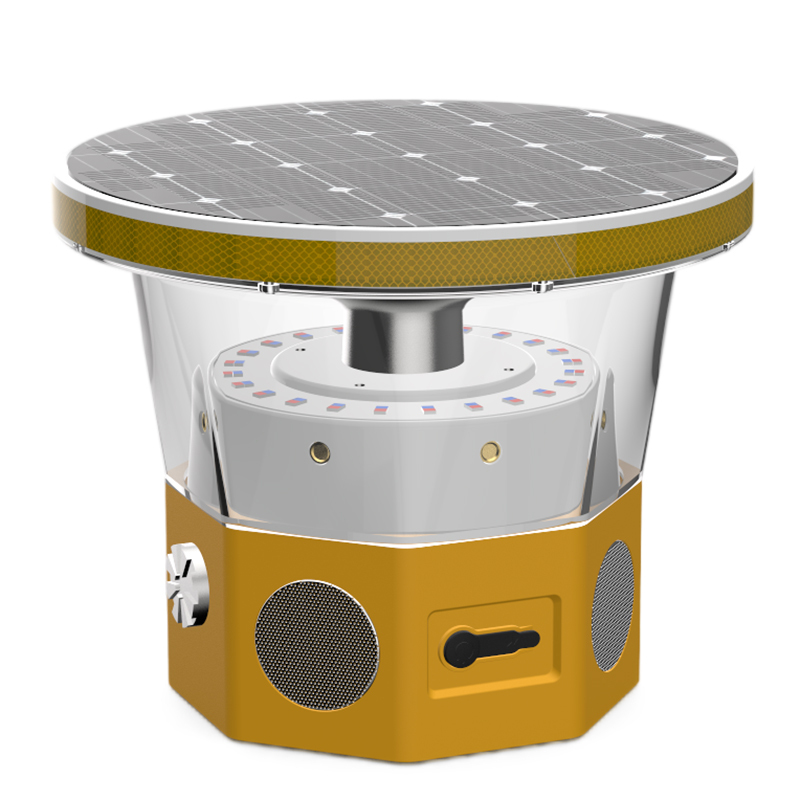 欧辉照明(OHUIZAOMIN) OHJW3150 6W LED 太阳能警示灯 IP66 DC3.7V 1800K高清大图