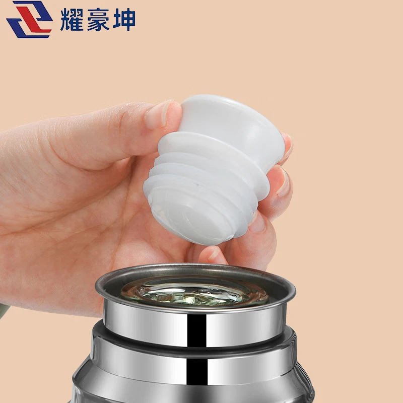 耀豪坤 暖瓶水壶暖壶不锈钢家用热水瓶保温壶宿舍老式玻璃内胆开水瓶3.2升高清大图