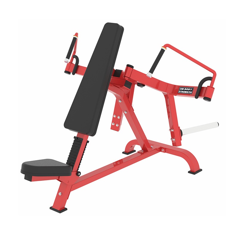 韦步em976商用上斜扩胸训练器 健身房上斜飞鸟夹胸机悍马力量健身器材