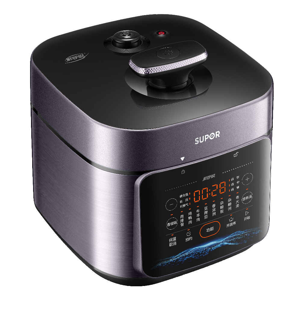 苏泊尔5L双胆电压力锅SY-50FC23微电脑控温陶晶内胆手动排气长效保温家庭实用