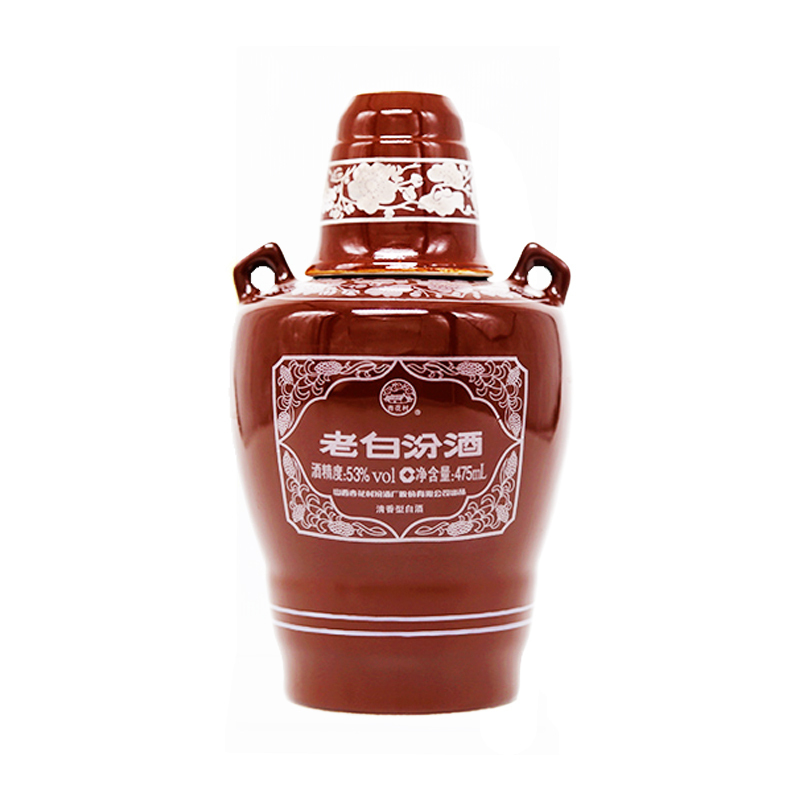汾酒老白汾10年53度475ml6瓶箱装清香型白酒