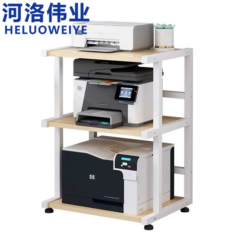 河洛伟业打印机置物架三层个高清大图