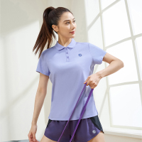 361°运动t恤女夏季新款瑜伽健身POLO衫上衣速干薄款透气短袖女