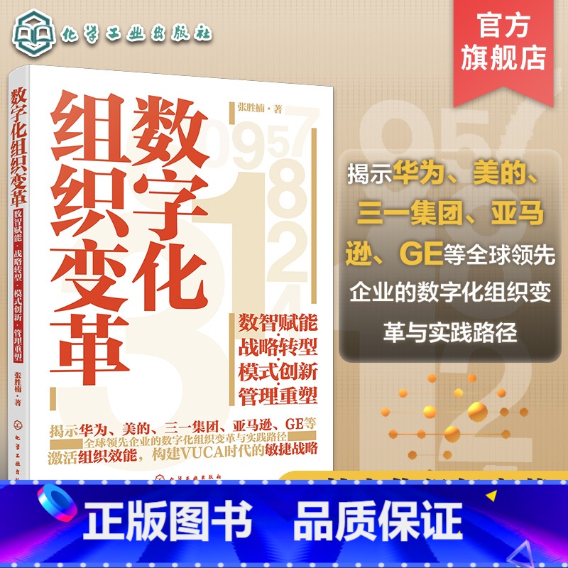 数字化组织变革:数智赋能·战略转型·模式创新·管理重塑 [正版]数字化组织变革 数智赋能 战略转型 模式创新 管理重塑高清大图