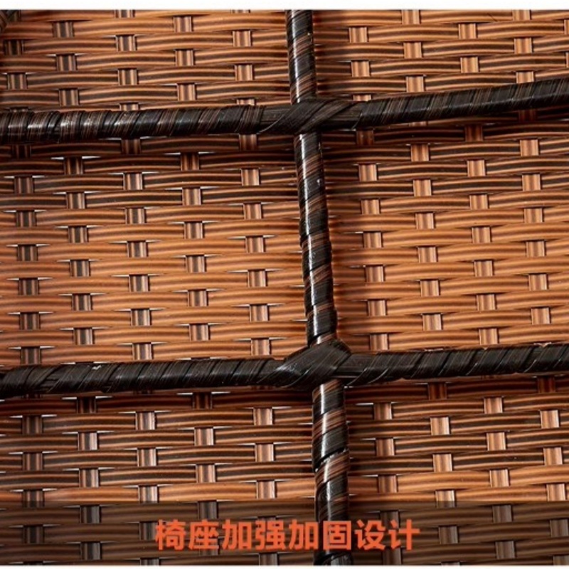 豫龙都藤椅3号把高清大图