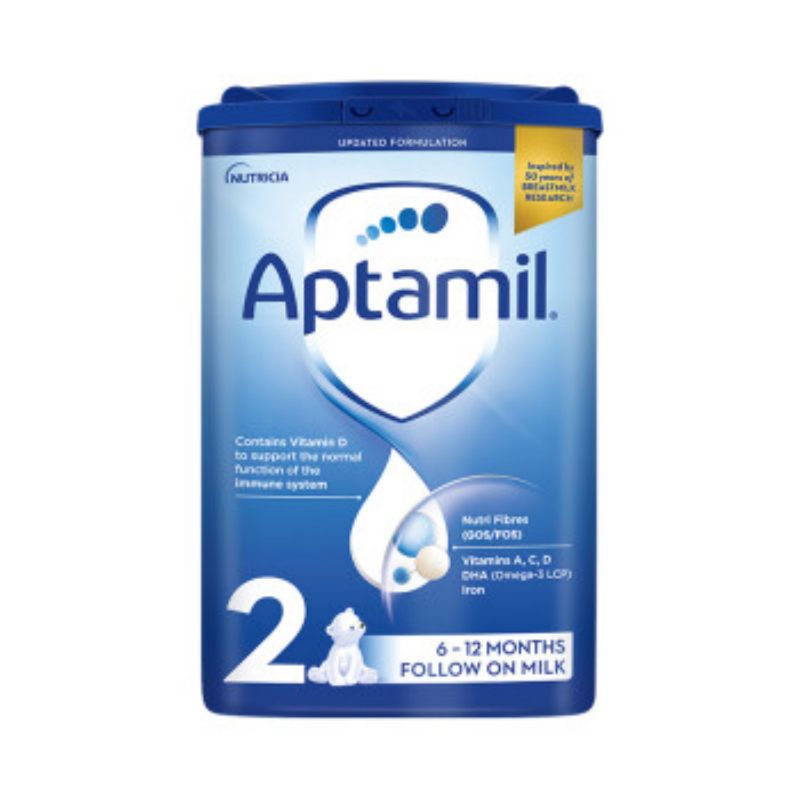 有效期到26年9月-3罐装 | Aptamil 英国爱他美 婴幼儿配方2段奶粉(6-12个月)800g/罐 保税仓发货高清大图