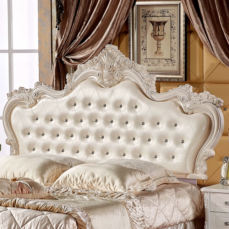 艺可恩床头欧式床头板软包靠背法式公主定做双人15米18单买个床头视频