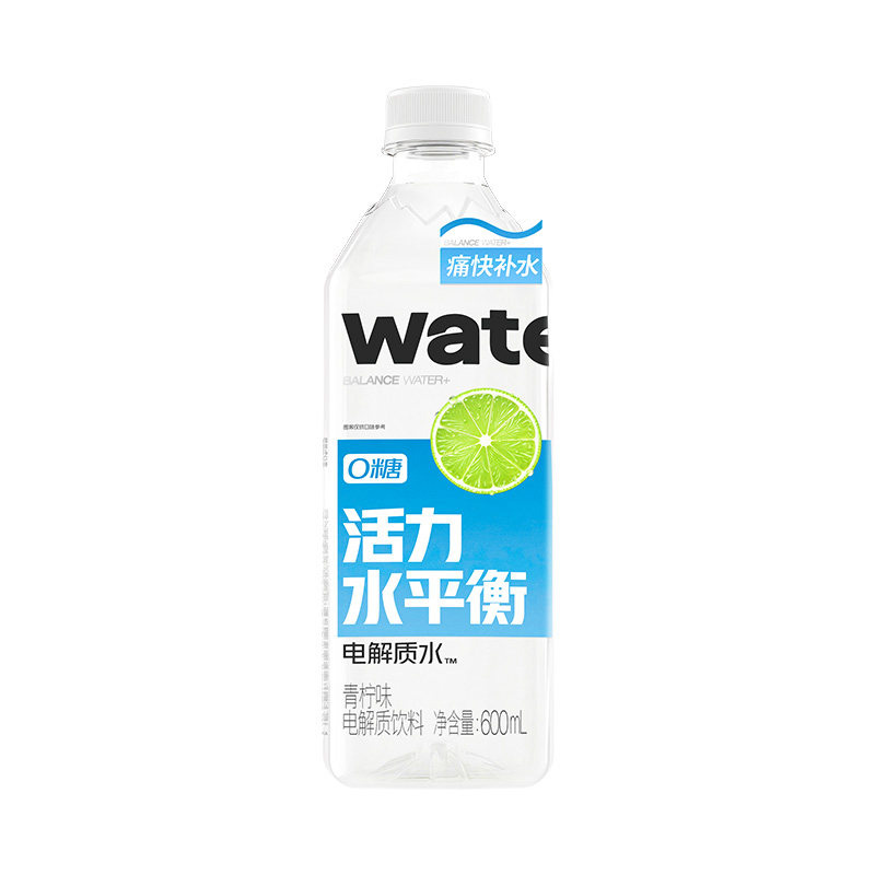 果汁熟了 电解质水青柠味 600ml18瓶 箱