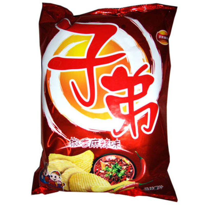 子弟薯片椒香麻辣味35g