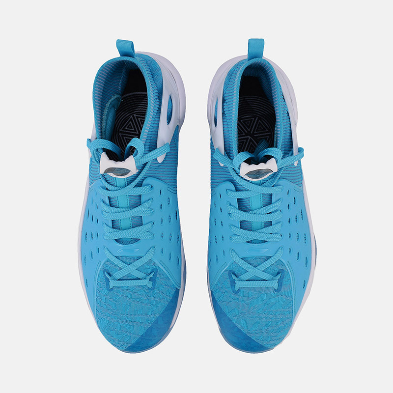 李宁(LI-NING)2018夏季音速6代新款网面透气战靴篮球鞋ABAN021