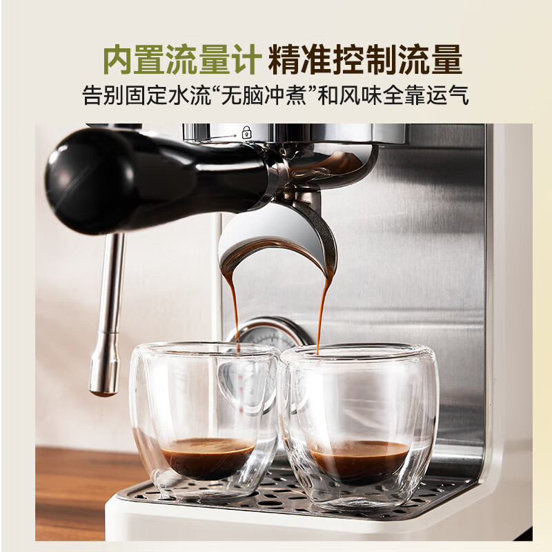 施耐德(Schneider)家用桌式半自动高温萃取咖啡机 SWK-XCF16高清大图