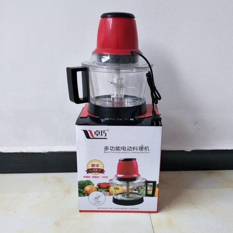 3L大杯 多功能料理机 厂家直销卓巧多功能电动料理机绞肉机 家用电动绞菜器一机多用3升