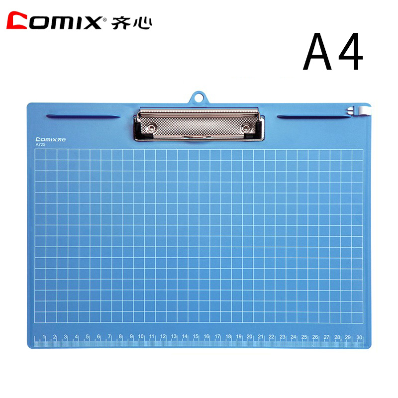 齐心 Comix 25书式板夹a4横式文件夹发票夹票据夹资料夹书写板夹a4 写字板夹板文具垫板便携式带刻度报价 参数 图片 视频 怎么样 问答 苏宁易购