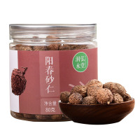 润弘永堂 (runhongyongtang)砂仁80克/罐 广东阳春特产 正宗春砂仁 春沙仁干果砂仁米香料