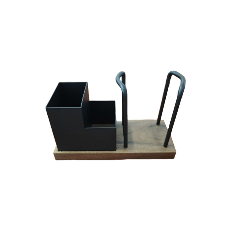 以雅以南 置物架胡桃木/个