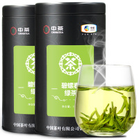 中茶 特级碧螺春 茶叶 绿茶 明前云雾嫩芽春茶 125g*2罐