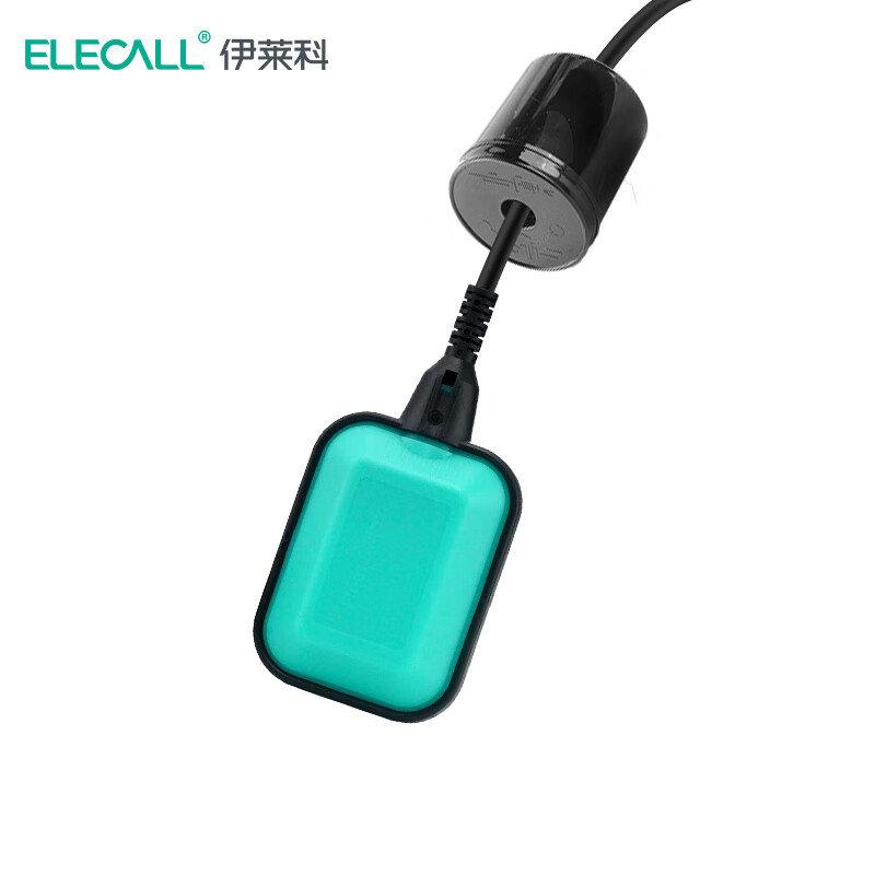 伊莱科(ELECALL)全守护橡胶款浮球开关 EM15-2 线径(横截面积)1.0mm² 总长4米 绿色 单位:只