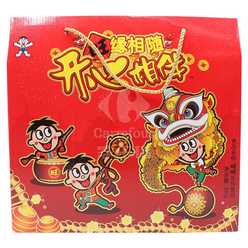 旺旺开心相伴礼盒480g