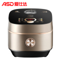 爱仕达(ASD)家用大容量4L电饭煲 IH电磁加热1200W大功率3mm旋风钛金釜 AR-F40I571