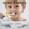 宝宝牙刷婴幼儿0一1-2到3岁半软毛两儿童专用牙膏三乳牙小孩2255