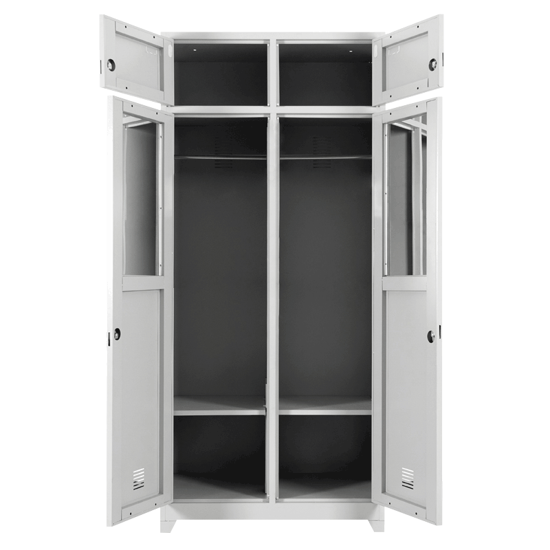 聚越唐多功能大容量衣帽间衣柜大空间推拉门防潮设计三门组合现代简约高清大图