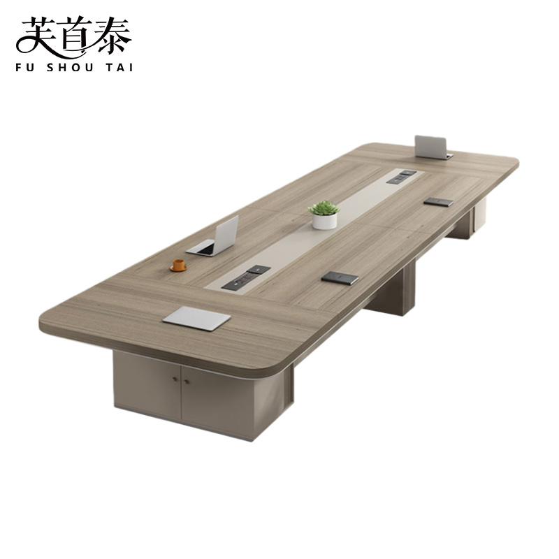 芙首泰会议桌5*1.5*0.75m张高清大图