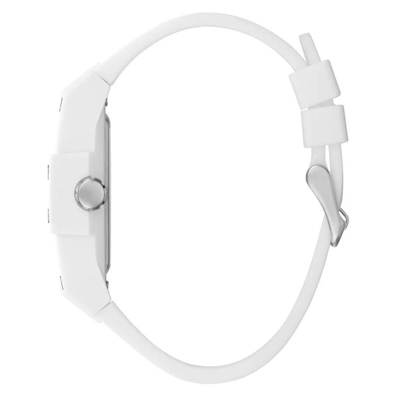 GUESS女士欧美风石英表黑色镂空机械盘硅胶带防米生活水高清大图