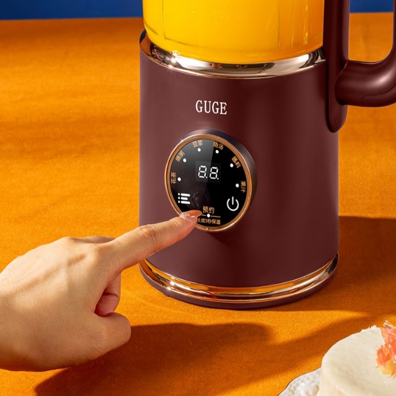 谷格(GUGE)GG668 破壁机家用小型低音静全自动多功能免泡免滤料理机1.2L高清大图